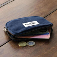 Porte-monnaie compact Lili coton bio - Hindbag
