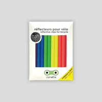 Réflecteurs pour rayons de vélo - Fluo Rainette Hersée Paris 9