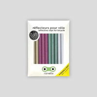 Réflecteurs pour rayons de vélo - Multicolore Rainette Hersée Paris 9