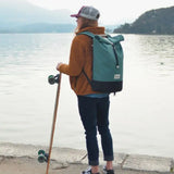 Sac à dos Imperméable Roll-top Squamish 20 à 40L Vert Pin Mero Mero Hersée Paris 9