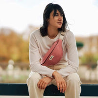 Sac Banane Olivia Rose Blush Coton Bio - Hersée