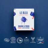 Savon Le Bleu Le Pavé de Paris Original - Saponification à froid surgras 150g Bio - Atelier Populaire Atelier Populaire Hersée Paris 9