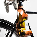 Porte Bouteille Cuir La Bouclée Originale 75 cl Gold La Bouclée Hersée Paris 9