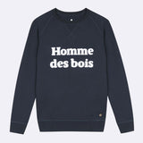 Sweat Homme des bois Faguo en coton & polyester recyclés bleu marine Faguo Hersée Paris 9