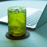 Coffret 4 verres recyclés vert - Hersée