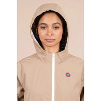 Veste Imperméable Long mixte Amelot Beige Sahara Flotte Hersée Paris 9