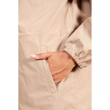 Veste Imperméable Long mixte Amelot Beige Sahara Flotte Hersée Paris 9