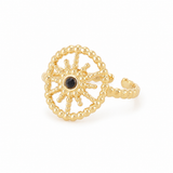 Bague Melpomène Soleil doré Hersée Hersée Paris 9