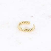Bague Stachys épi doré ajustable Hersée Hersée Paris 9