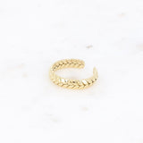 Bague Stachys épi doré ajustable Hersée Hersée Paris 9