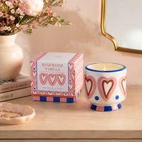 Bougie parfumée A Dopo Cœurs Rosewood Vanilla - Paddywax Paddywax Hersée Paris 9