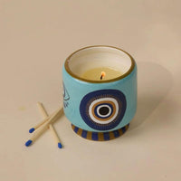 Bougie parfumée A Dopo Œil Bleu Incense & Smoke - Paddywax Paddywax Hersée Paris 9
