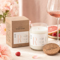 Bougie parfumée cépage en bouteille recyclée - Maison Tchin Tchin Maison Tchin Tchin Hersée Paris 9