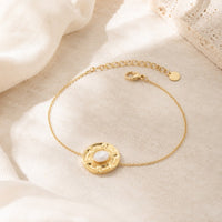 Bracelet Lotus doré nacre Hersée Hersée Paris 9