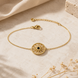 Bracelet Melpomène Soleil doré Hersée Hersée Paris 9