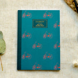 Carnet A5 Ligné - Bleu Coquille