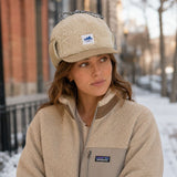Casquette Range Earflap Cap cache-oreilles doublée flanelle - Patagonia Patagonia Hersée Paris 9