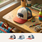 Casquette Trucker Enfant ajustable en coton bio et filet recyclé - Patagonia Patagonia Hersée Paris 9