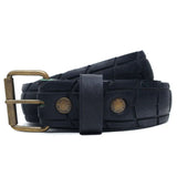 Ceinture en pneu  de vélo Véligo upcyclée noire - La Vie est Belt La vie est belt Hersée Paris 9