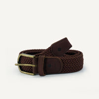 Ceinture tressée extensible polyester recyclé coloris unis - Faguo Faguo Hersée Paris 9