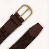 Ceinture tressée extensible polyester recyclé coloris unis - Faguo Faguo Hersée Paris 9