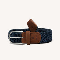 Ceinture tressée extensible en polyester recyclé bicolore - Faguo Faguo Hersée Paris 9
