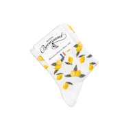 Chaussettes Les Citrons brillantes en coton - Maison Broussaud Maison Broussaud Hersée Paris 9