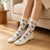Chaussettes Les Myrtilles en coton - Maison Broussaud Maison Broussaud Hersée Paris 9
