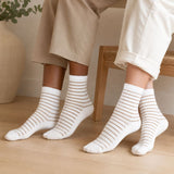 Chaussettes Les marinières rayées brillantes en coton - Maison Broussaud Maison Broussaud Hersée Paris 9