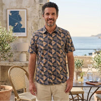Chemise manches courtes imprimée Jaguar Geo Go-To Shirt - Patagonia Patagonia Hersée Paris 9