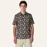 Chemise manches courtes imprimée Jaguar Geo Go-To Shirt - Patagonia Patagonia Hersée Paris 9
