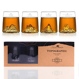 Coffret 4 verres à shooter Topographic - Alaskan Maker Alaskan Maker Hersée Paris 9