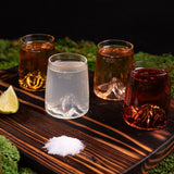 Coffret 4 verres à shooter Topographic - Alaskan Maker Alaskan Maker Hersée Paris 9