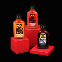 Coffret cadeau 3 sauces piquantes 3 x 100 ml - Crazy Bastard Crazy Bastard Hersée Paris 9