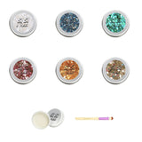 Coffret Kit Découverte Pailleté - Paillettes Biodégradables avec Baume et Pinceau - Si Si La Paillette Si Si La Paillette Hersée Paris 9