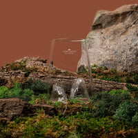Coffret Verre design Topographic Montagne relief 450ml - Alaskan Maker
