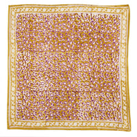 Foulard carré 100×100 grand format en coton imprimé - Bonheur du Jour Paris Bonheur du Jour Paris Hersée Paris 9