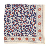 Foulard carré 100×100 grand format en coton imprimé - Bonheur du Jour Paris Bonheur du Jour Paris Hersée Paris 9