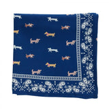 Foulard carré 100×100 grand format en coton imprimé - Bonheur du Jour Paris Bonheur du Jour Paris Hersée Paris 9