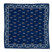 Foulard carré 60×60 bandana en coton imprimé - Bonheur du Jour Paris Bonheur du Jour Paris Hersée Paris 9