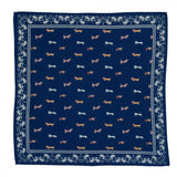 Foulard carré 60×60 bandana en coton imprimé - Bonheur du Jour Paris Bonheur du Jour Paris Hersée Paris 9