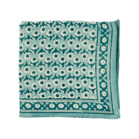Foulard Miraj indigo à motif floral indien en coton - Bonheur du Jour Paris Bonheur du Jour Paris Hersée Paris 9