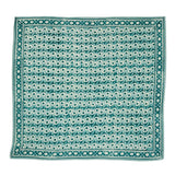 Foulard carré 100×100 grand format en coton imprimé - Bonheur du Jour Paris