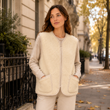 Gilet en laine bouclée Pepitco - veste sans manches unisexe - Coldbreaker Coldbreaker Hersée Paris 9