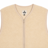 Gilet en laine bouclée Pepitco - veste sans manches unisexe - Coldbreaker Coldbreaker Hersée Paris 9