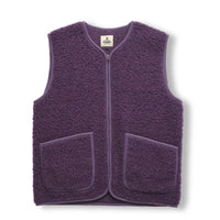 Gilet en laine bouclée Pepitco - veste sans manches unisexe - Coldbreaker Coldbreaker Hersée Paris 9