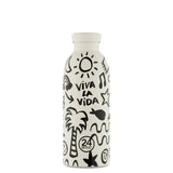 Gourde Inox Double Paroi Isotherme Clima 500ml motifs - 24Bottles 24 Bottles Hersée Paris 9