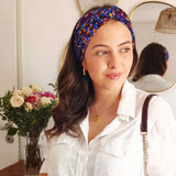 Headband drapé upcyclé éthique made in Paris - Laure Derrey Laure Derrey Hersée Paris 9