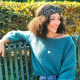Headband drapé upcyclé éthique made in Paris - Laure Derrey Laure Derrey Hersée Paris 9