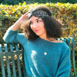 Headband drapé upcyclé éthique made in Paris - Laure Derrey Laure Derrey Hersée Paris 9
